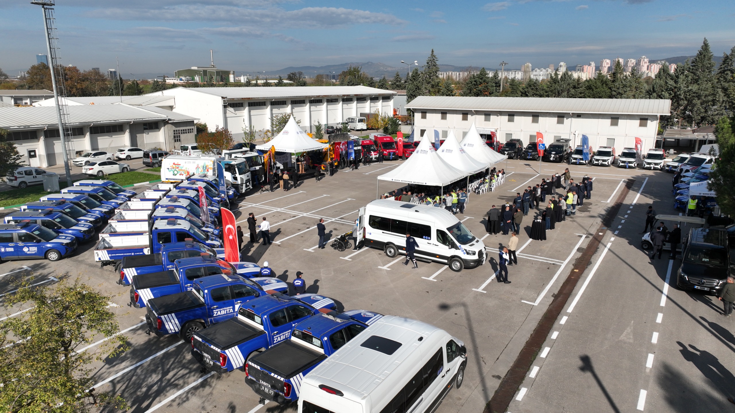 Yenilenen filo, güçlenen Bursa (VİDEO)