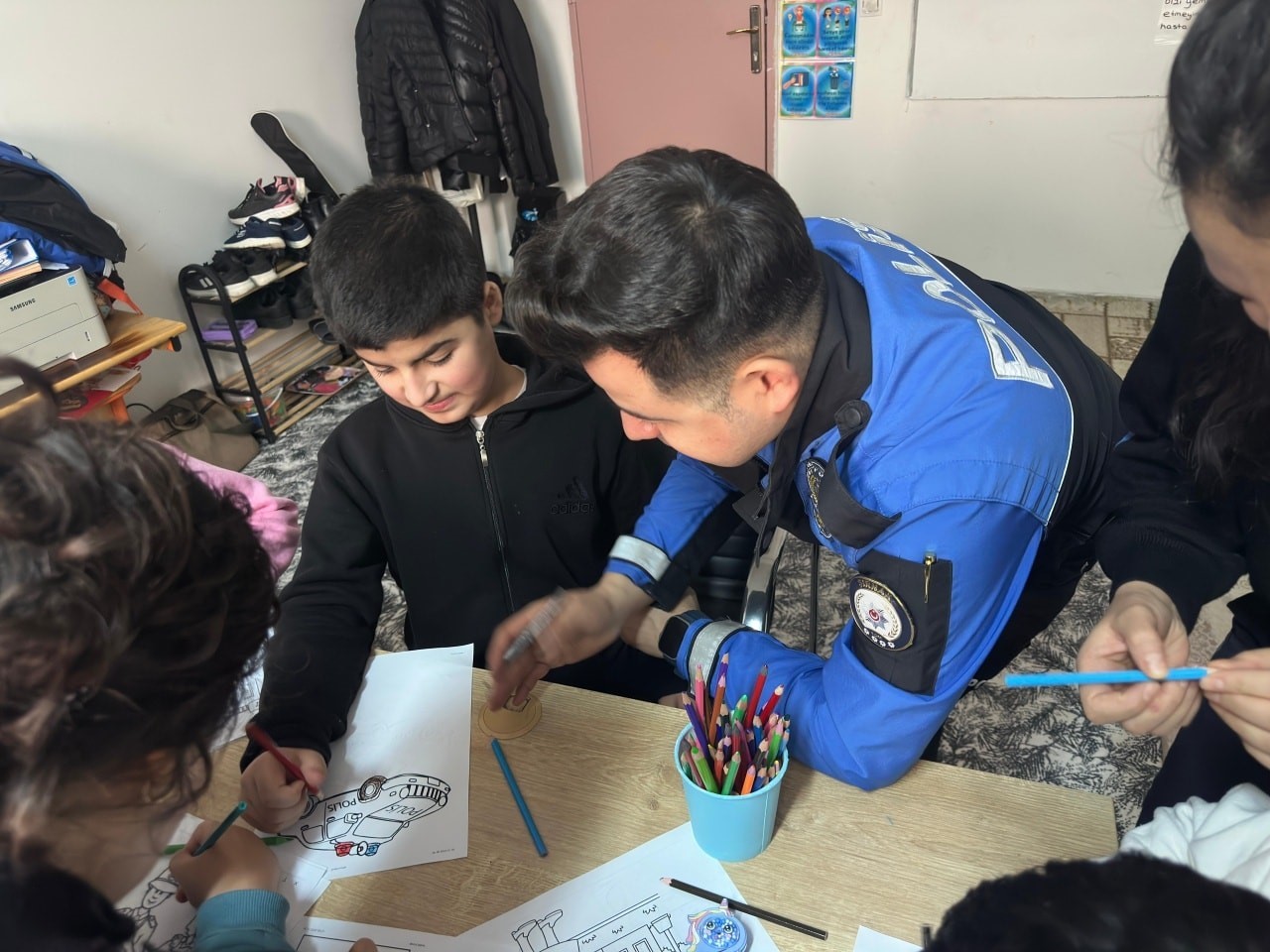 Cizre polisinden özel çocuklara anlamlı etkinlik