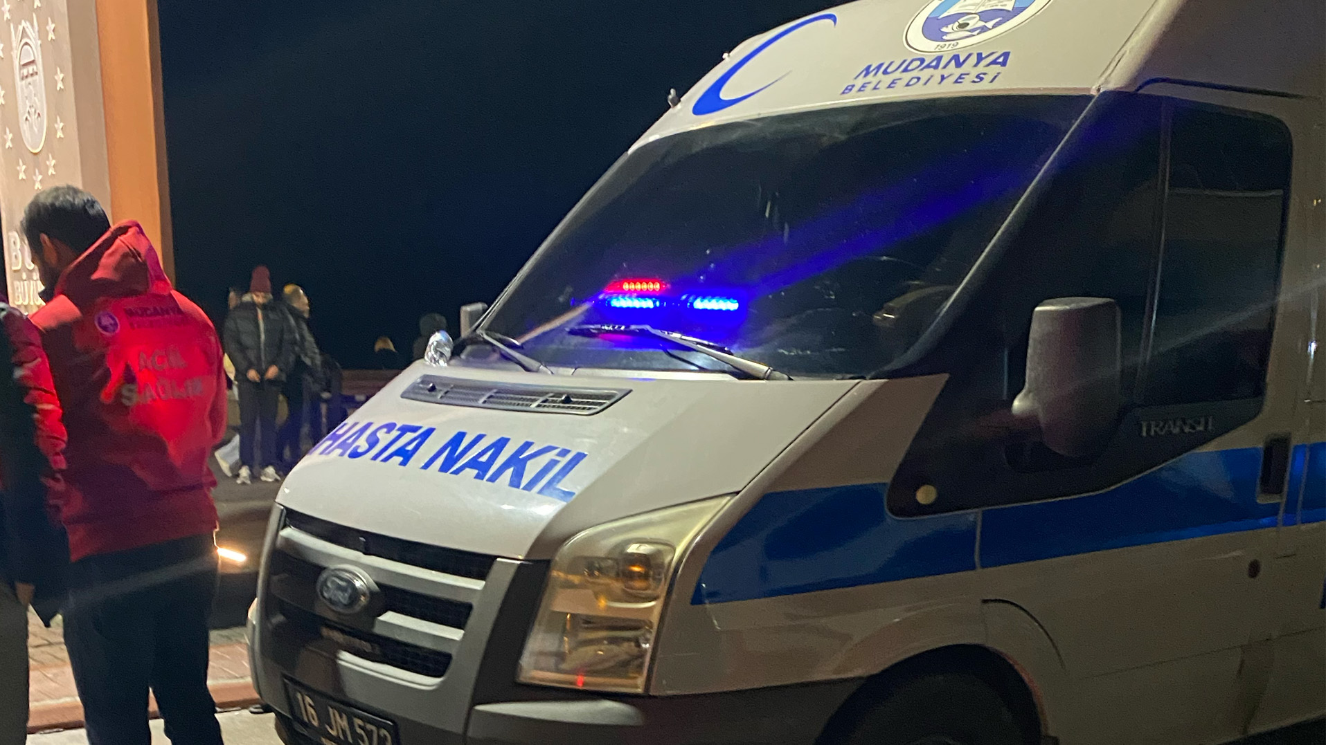 Mudanya Belediyesi’ne ait hasta nakil aracında usulsüz çakar kullanımı