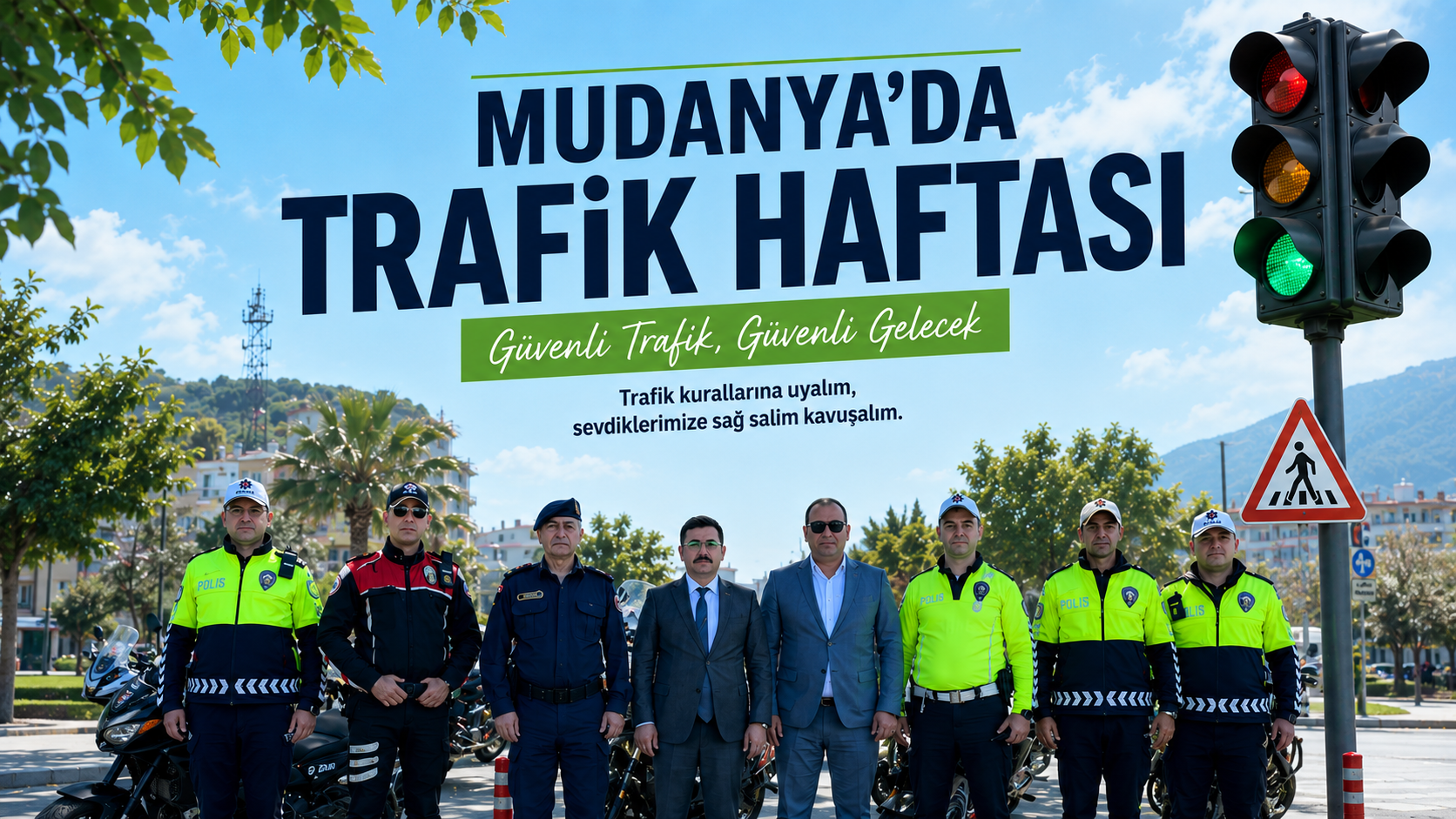 Mudanya’da Trafik Haftası Denetimi: Vatandaşlara Broşür Dağıtıldı